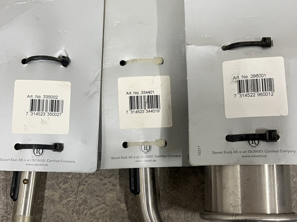 Sievert gasbrander toebehoren set 4-delig – foto 5 – kavel bij XL Auctions