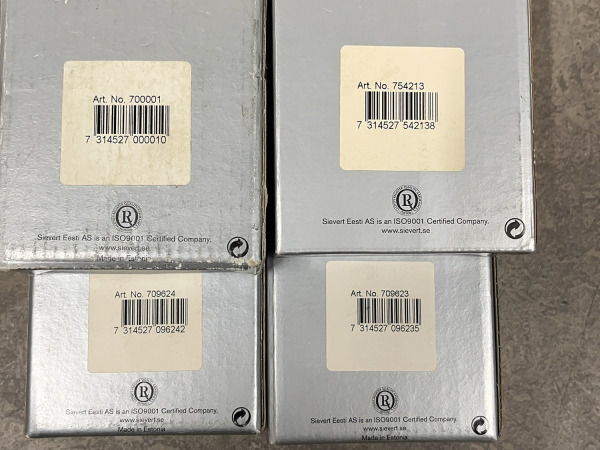 Sievert gasbrander accessoires System B/R/K set 8-delig – foto 6 – kavel bij XL Auctions