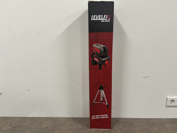 Levelfix kruislijnlaser groen set met statief CL202G – foto 7 – kavel bij XL Auctions
