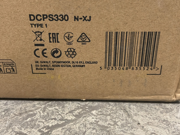 DeWalt betontrilspaan 54V body Powershift DCPS330N – foto 7 – kavel bij XL Auctions
