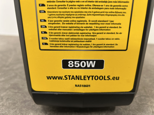 Stanley Fatmax haakse slijper ø115mm 850W FMEG210K – foto 5 – kavel bij XL Auctions