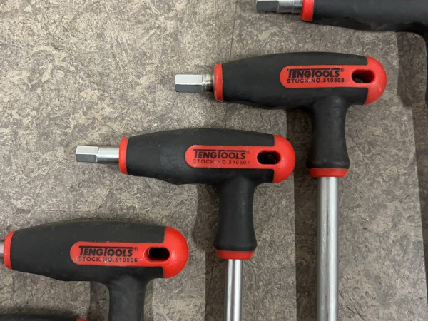 Tengtools handgereedschap set 12-delig – foto 9 – kavel bij XL Auctions