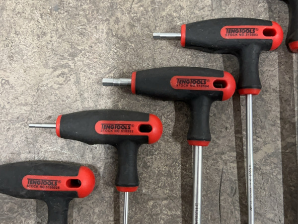 Tengtools handgereedschap set 12-delig – foto 10 – kavel bij XL Auctions