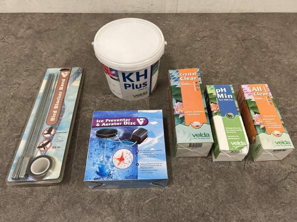 Velda vijverbenodigdheden 6-delig – kavel bij XL Auctions
