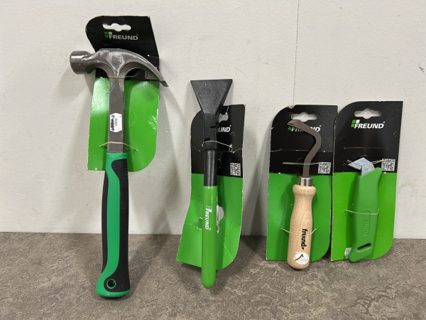 Freund handgereedschap set 5-delig – foto 2 – kavel bij XL Auctions