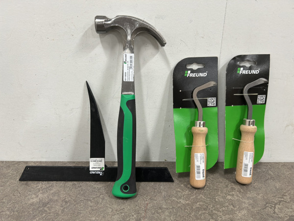 Freund handgereedschap set 4-delig – kavel bij XL Auctions
