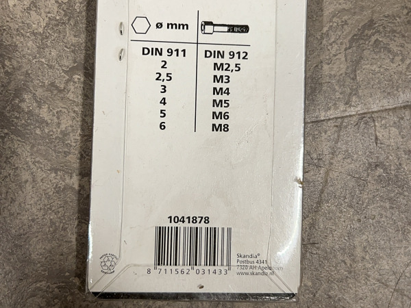 Skandia inbussleutel set 27-delig – foto 3 – kavel bij XL Auctions