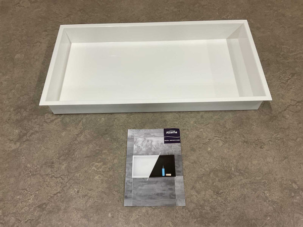 Alterna inbouwnis met flens 30x60x7cm Boston mat wit – foto 4 – kavel bij XL Auctions