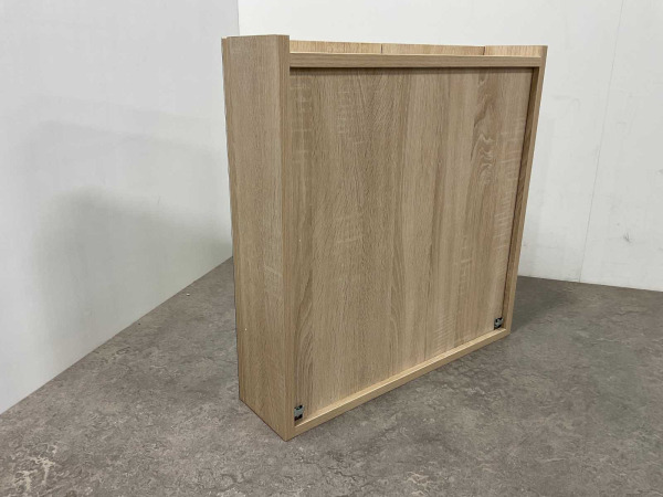 Lavigo spiegelkast 2 deuren 60x15x60,5cm Gino eiken – foto 3 – kavel bij XL Auctions