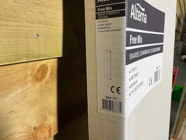 Alterna draaideel scharnier rechts Free Mix mat zwart – foto 5 – kavel bij XL Auctions
