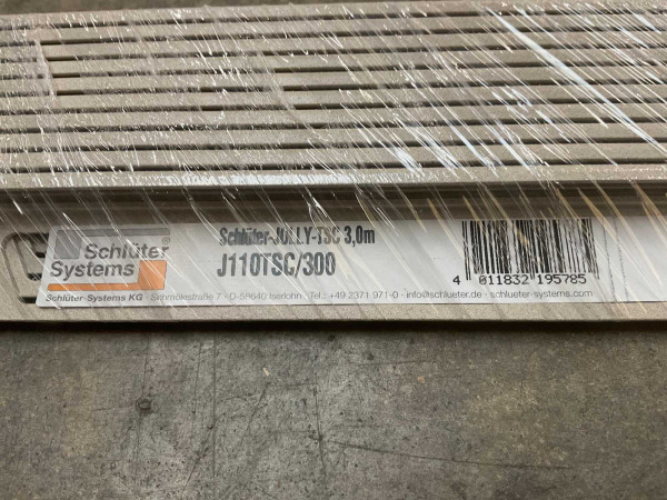 10x Schluter tegelprofiel 110TSC 300cm Jolly creme – foto 3 – kavel bij XL Auctions
