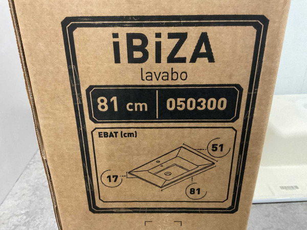 CeraStyle meubelwastafel 81cm Ibiza wit – foto 6 – kavel bij XL Auctions