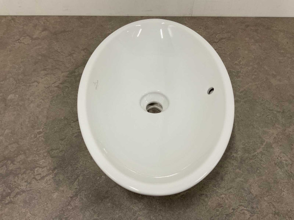 Villeroy & Boch opzetwastafel met plug 58,5x38cm Loop wit – foto 6 – kavel bij XL Auctions