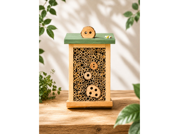 Insectenhotel Set 4-Delig – foto 4 – kavel bij XL Auctions