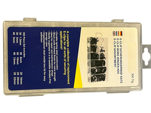 Assortiment E-clip Borgringen 300-delig – foto 2 – kavel bij XL Auctions