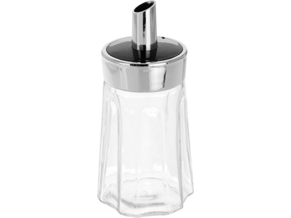 Suikerstrooier glas 7X14 cm – foto 2 – kavel bij XL Auctions