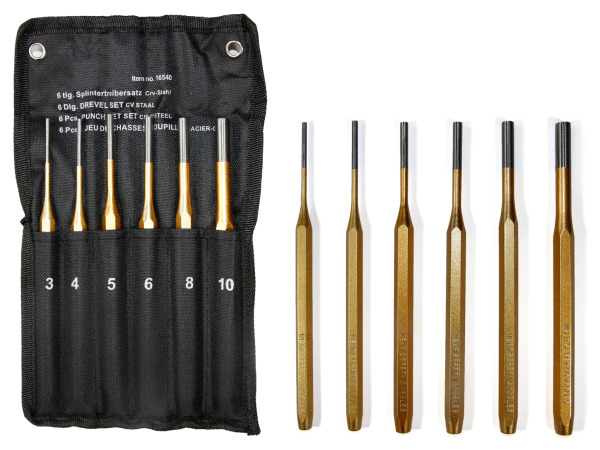 Drevelset 6-delig maten: 3,4,5,6,8 en 10 mm – foto 2 – kavel bij XL Auctions