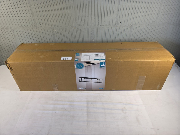 EGLO Elswick Hanglamp - E27 - 110 cm - Zwart – foto 7 – kavel bij XL Auctions