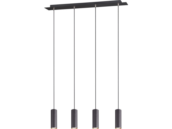 TRIO MARLEY - Hanglamp - Zwart mat – kavel bij XL Auctions