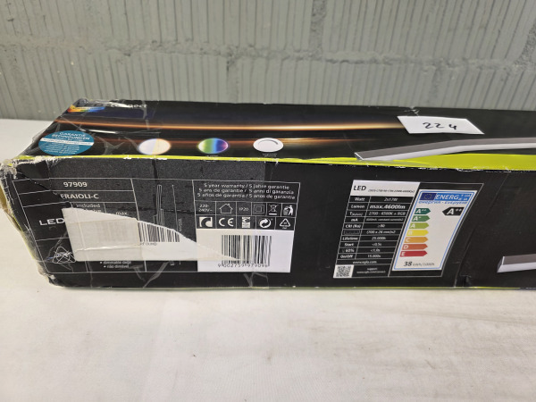 Eglo Led plafondlamp Fraioli – foto 3 – kavel bij XL Auctions