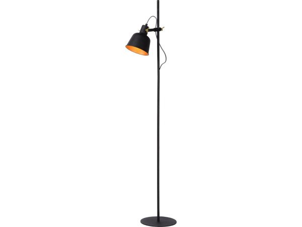 Lucide PIA Vloerlamp - E27 - Zwart – kavel bij XL Auctions