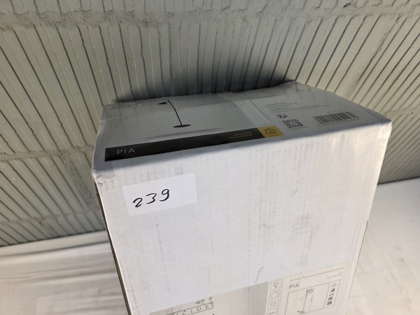 Lucide PIA Vloerlamp - E27 - Zwart – foto 2 – kavel bij XL Auctions