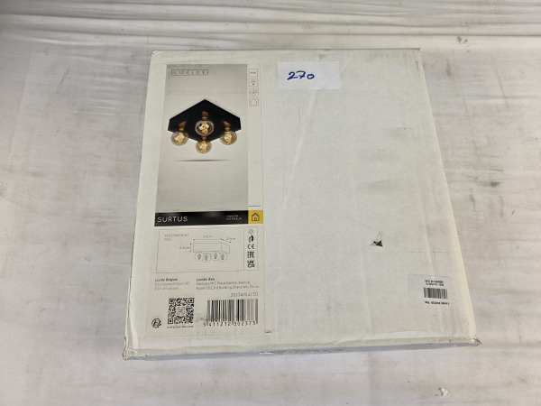 Lucide SURTUS - Plafonnière - 4xE27 – foto 3 – kavel bij XL Auctions