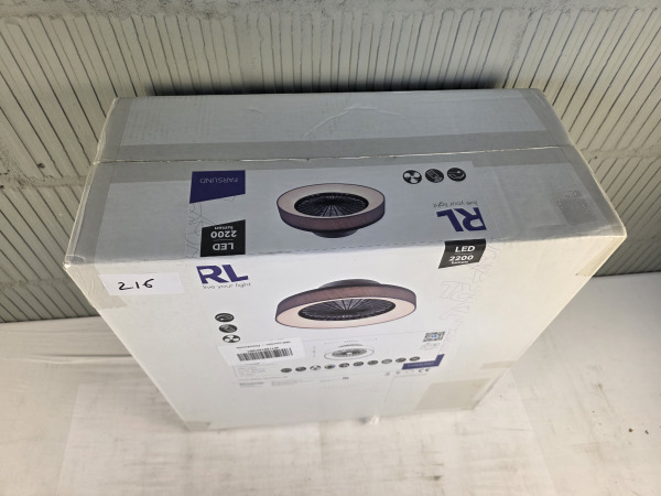 REALITY FARSUND - Plafondventilator - Grijs – foto 2 – kavel bij XL Auctions