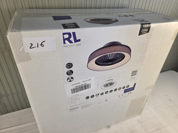 REALITY FARSUND - Plafondventilator - Grijs – foto 4 – kavel bij XL Auctions