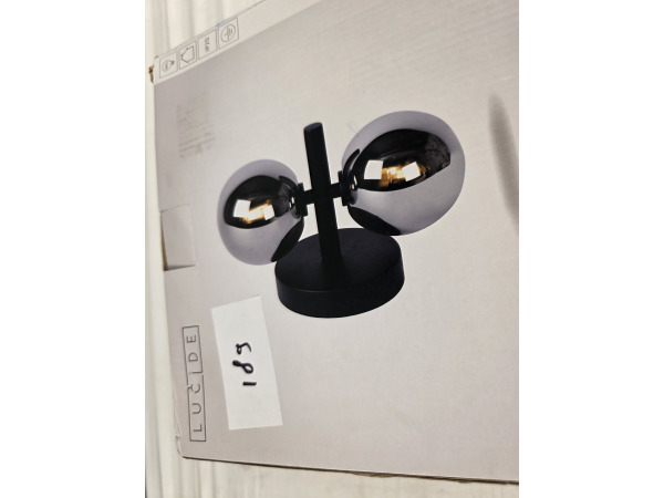 Lucide Tycho dubbel zwart – foto 2 – kavel bij XL Auctions
