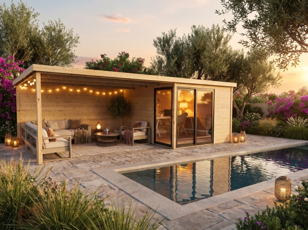 luxe tuinhuizen en garages