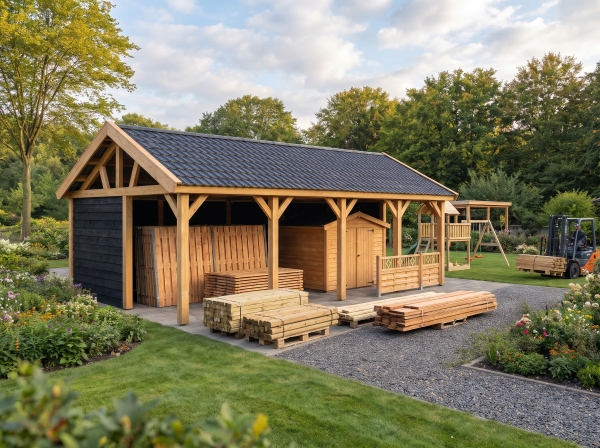 Overkappingen, Tuinhuizen, Schuttingen & Tuinhout