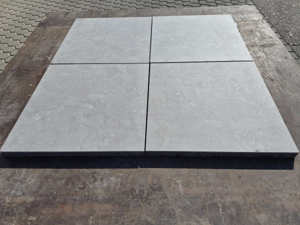 24 M2 Keramische Tegel Puur Grey 60x60x4 Cm – foto 3 – kavel bij XL Auctions