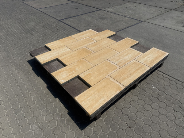 90,71 M2 Betontegel Nuance Sunny Yellow 30x60x4 Cm – foto 3 – kavel bij XL Auctions