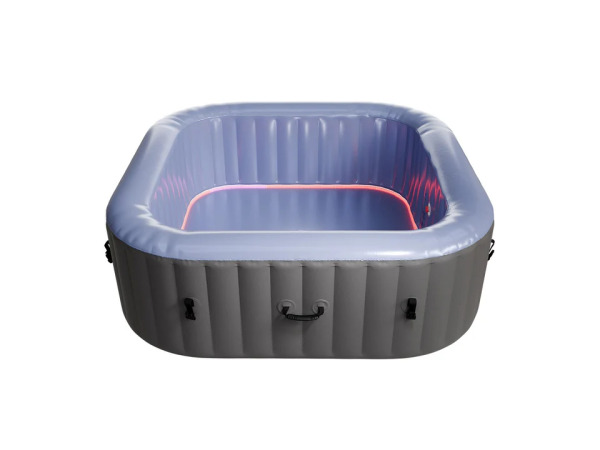Opblaasbare Whirlpool - 4-6 personen - Grijs - Incl. LED – foto 2 – kavel bij XL Auctions