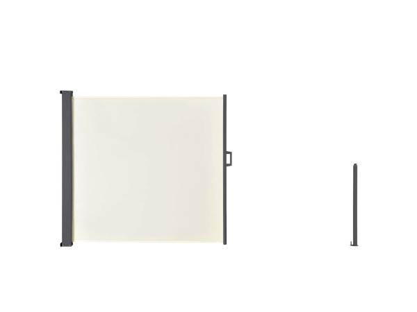 Windscherm / Zonnescherm Dubai - 300 x 180 cm - Beige – foto 8 – kavel bij XL Auctions