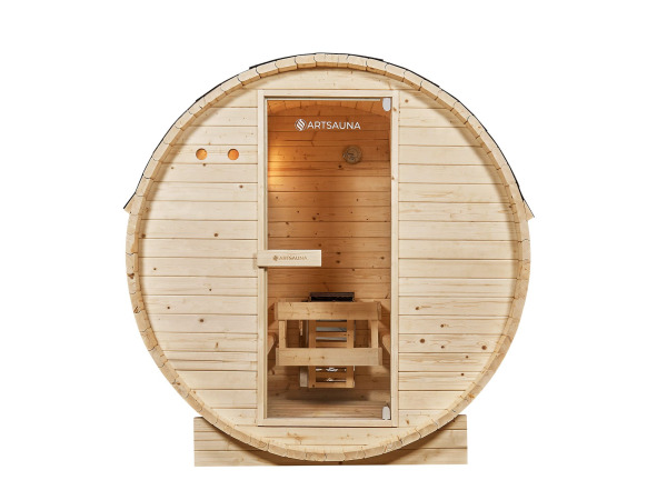 Barrelsauna Spitsbergen - 191x120x193 cm – foto 5 – kavel bij XL Auctions