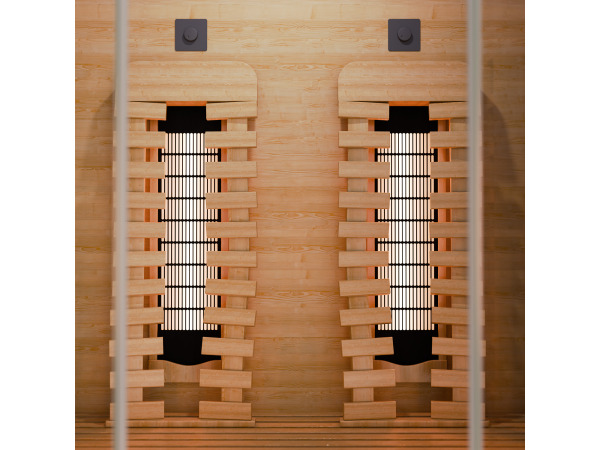 Infraroodcabine/sauna Kiruna 190x130x105cm – foto 10 – kavel bij XL Auctions