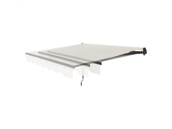 Zonnescherm / Luifel - 350 x 300 cm - Beige – foto 6 – kavel bij XL Auctions