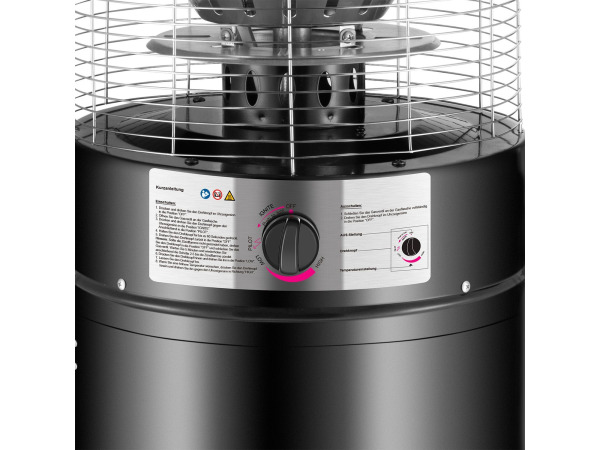 Gaskachel / Terrasverwarmer - Verstelbaar - 11 kW – foto 7 – kavel bij XL Auctions