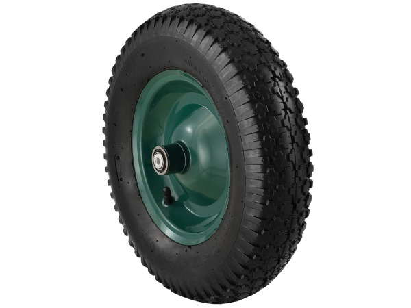 Kruiwagen 100 Liter - Luchtbanden - Zilver - Max. 210 KG – foto 9 – kavel bij XL Auctions