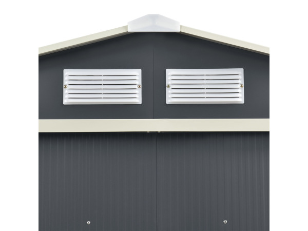 Metalen tuinhuis XXL - 277 × 319 × 192cm – foto 6 – kavel bij XL Auctions