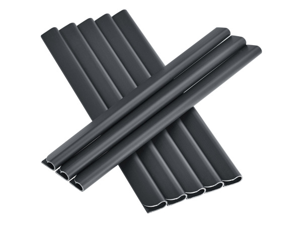 PVC Privacystrips - 4 stuks - Antraciet – foto 9 – kavel bij XL Auctions