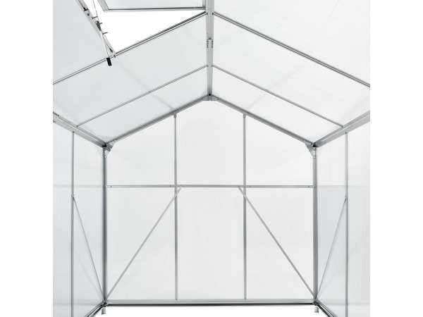 Aluminium Broeikas / Kweekkas-kweekkas - 4,75m² – foto 8 – kavel bij XL Auctions