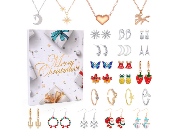Advent kalender met sieraden – kavel bij XL Auctions