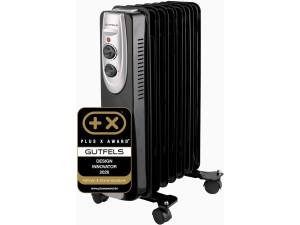 HR 32009 sw olieradiator - 9 ribben, 3 warmtestanden & 2000W – kavel bij XL Auctions