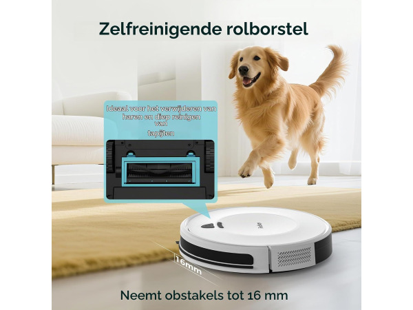 Redkey E6 robotstofzuiger - 3800 Pa - afstandsbediening – foto 2 – kavel bij XL Auctions