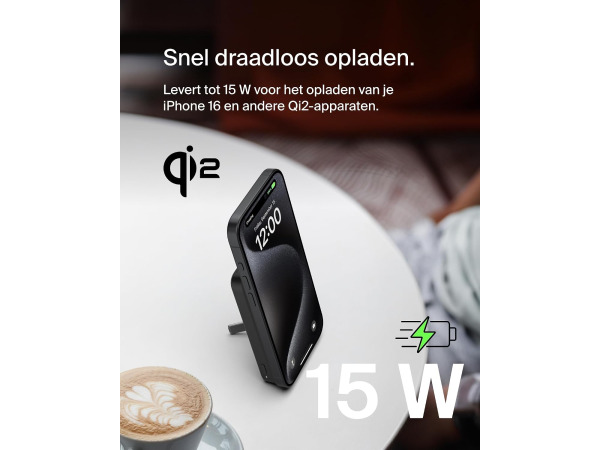 Belkin BoostCharge Pro draadloze 5000mAh-powerbank MagSafe – foto 3 – kavel bij XL Auctions