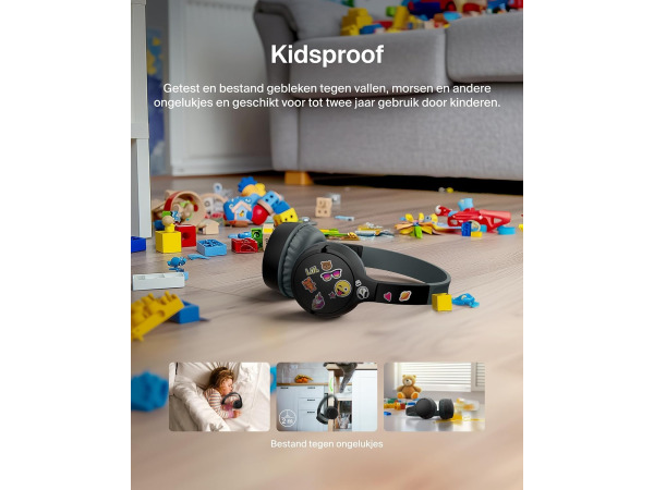 Belkin SoundForm Mini draadloze koptelefoon voor kinderen – foto 5 – kavel bij XL Auctions