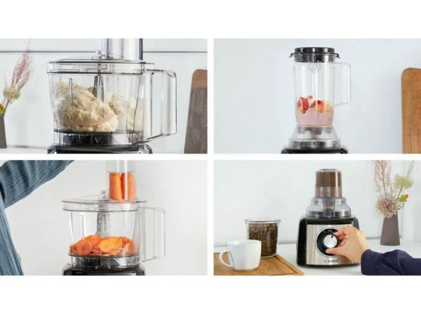 Bosch MultiTalent 3 Foodprocessor - MCM3201B - 800 Watt – foto 3 – kavel bij XL Auctions